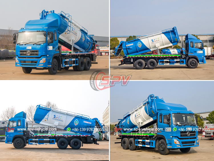 12,000 Litres  Sewage Vacuum Truck  To Mozambique in Feb.2026